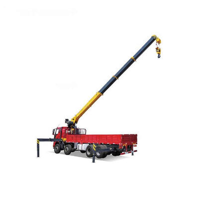 4 Ton Truck Mounted Crane Hydraulic Telescopic Boom Crane