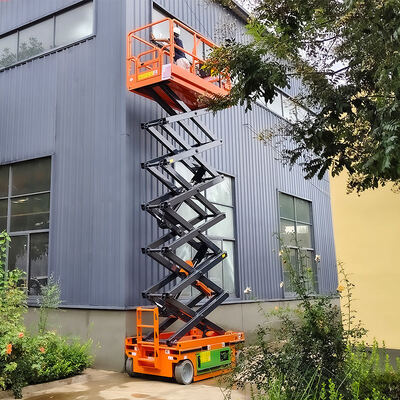 Hydraulisch elektrisch schaar-liftplatform voor onderhoudswerkzaamheden in gebouwen