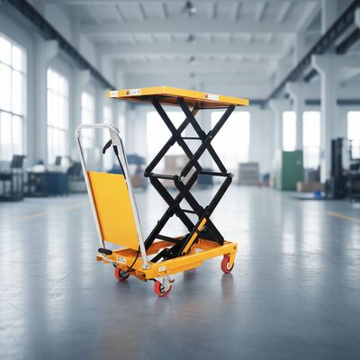 Handmatig hefplatform 500 kg mobiel hefvoertuig voor kleine vrachten