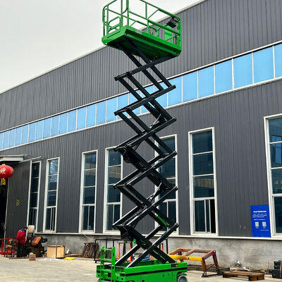 Zelfrijdend schaarhefplatform, batterij aangedreven hydraulische heftafel