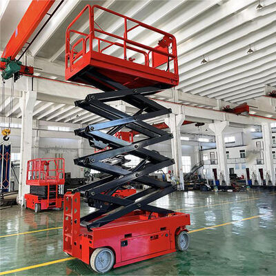 10m 12m 14m 16m Scherenliftplatform Hydraulisch elektrisch zelfrijdend Scherenlift