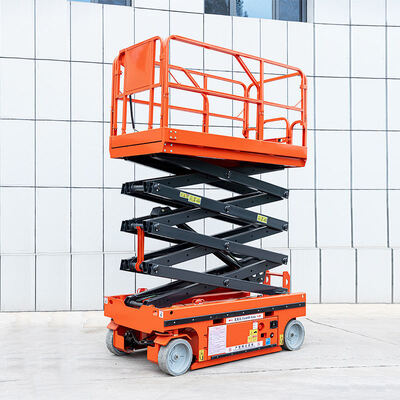 CE 4m 6m 8m elektrische kleine elektrische liftplatform mobiele schaarheffer