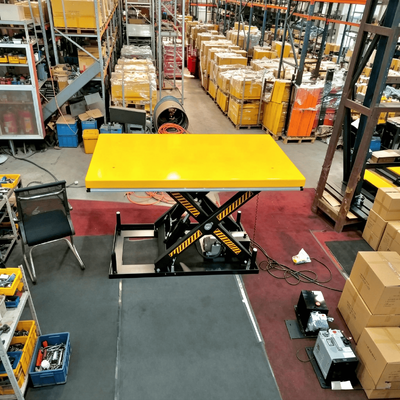 Vast schaarliftplatform 4 ton 1,4 m elektrische hydraulische stationaire heftafel