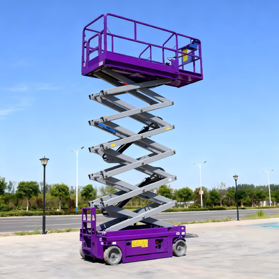 Luchtwerk hefplatform Elektrische gemotoriseerde schaarlift met CE-certificering