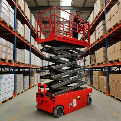6m 8m 10m 12m Zelfrijdend Scherenlift Lift Hydraulisch Luchtliftplatform