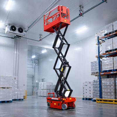 4m 6m schaarhefplatform kleine mobiele schaarhefmachine voor pakhuizen