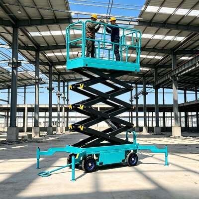 Mobiele elektrische schaar-liftplatform 4m - 10m Hoogte 500kg Man Lifter