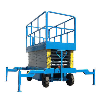 500kg 1000kg 2000kg Elektrische Hydraulische Hefbrug Mobiele Schaarhoogwerker
