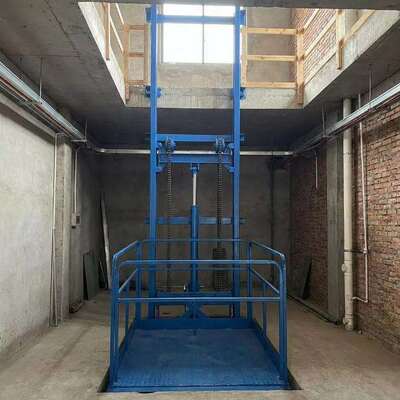 Materialenbeheer vrachtlift 1 ton 5m Hydraulische vrachtlift
